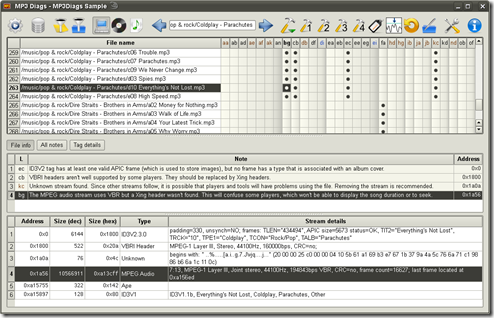 mp3-diags