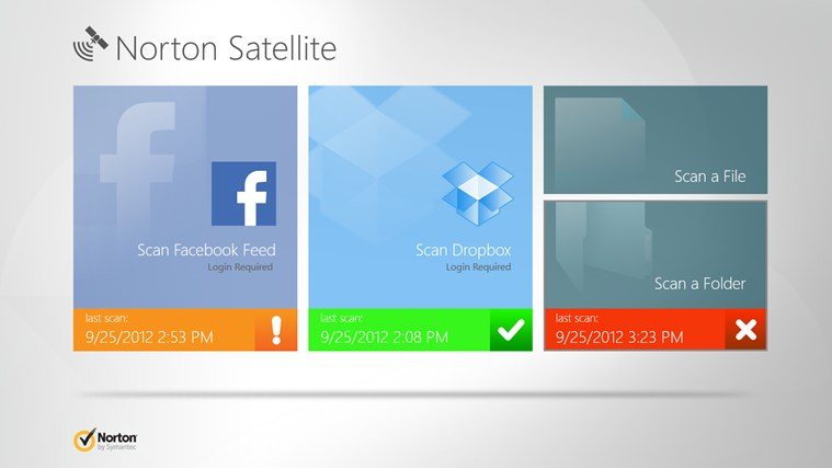 Al sicuro in ogni dove con Norton Satellite